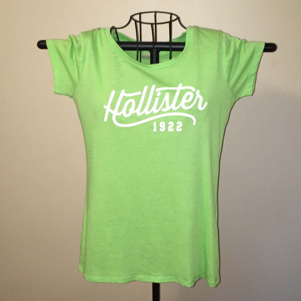 HOLLISTER T-short lime green XS - Picture 1 of 7